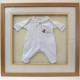 bespoke picture framing 3d objects children's clothes