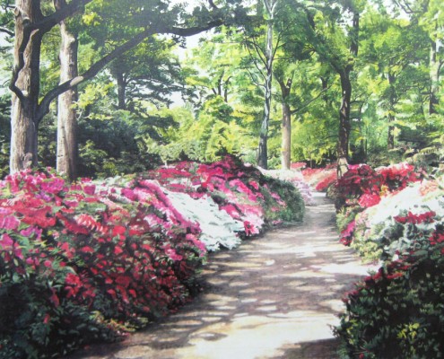 artwork commissions garden path