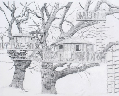 artwork commissions tree houses
